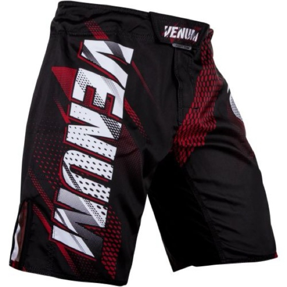 Venum Rapid Light Fight Shorts in Black/Red Size Large (34-36)